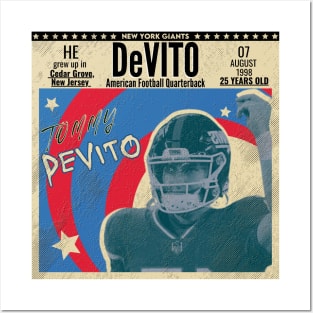Tommy DeVito Giants Posters and Art